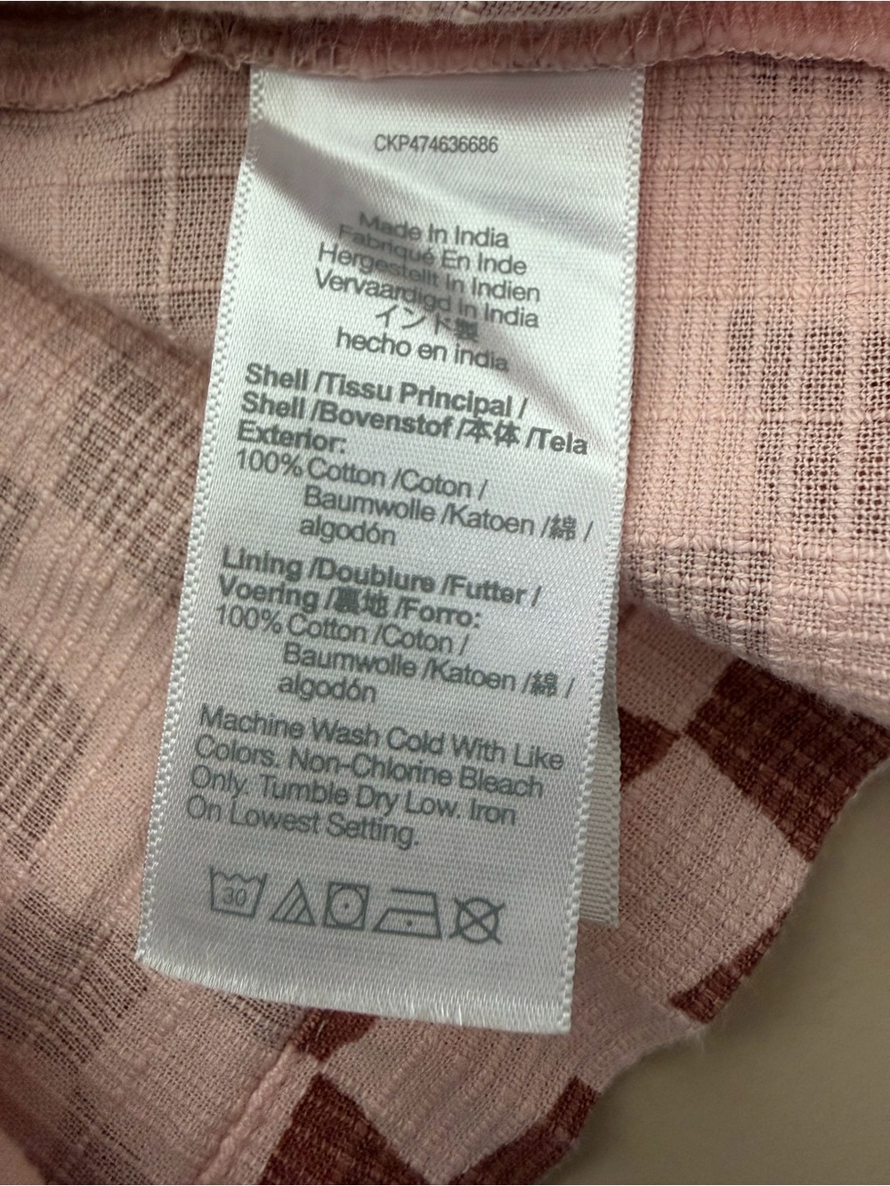 Madewell Cicely Tiered Midi Dress in Geo Checkerboard Pink Square Neck Size 8 M - Picture 9 of 10